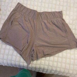 Time and Tru Women's Athletic Tan Shorts